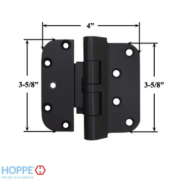 Hoppe F8709, 2009 Guide Hinge - Rustic Umber - 3052105